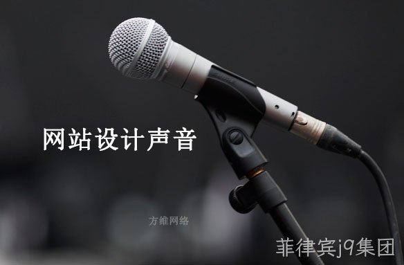 网站设计声音