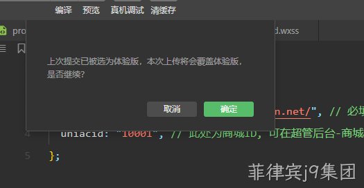 设置为体验版